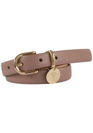 Joop Lederg&uuml;rtel JOOP, Damen, Gr. 100, rose, Rindsleder, G&uuml;rtel Lederg&uuml;rtel, mit Dornschliesse und Logo-Anh&auml;nger, Breite 2cm