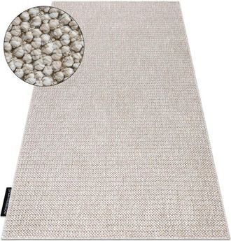RugsX Alfombra Casablanca Loop Beige, Lazo, Suave Beige 100x150 Cm