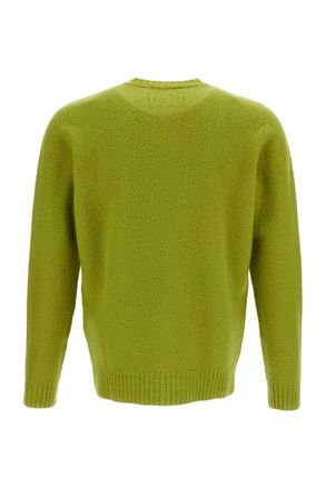 Drumohr Jersey-Knit Wool Crewneck Sweater with Raglan Sleeves