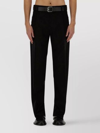 Moschino virgin wool regular-fit trousers