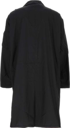 Random Identities Mens Knit Coat Black Polyester