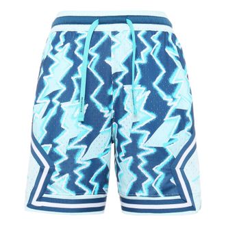 Nike Jordan Air Jordan Dri-FIT Contrasting Colors Drawstring Casual Sports Shorts Blue DQ7335-474