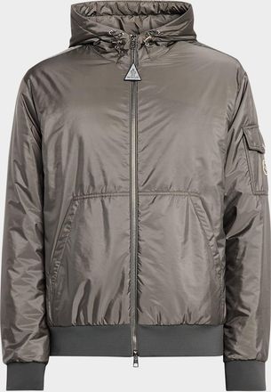 Moncler Men & apos;s Poiliot Hooded Nylon Down Jacket