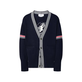 Thom Browne Lobster-intarsia Cardigan