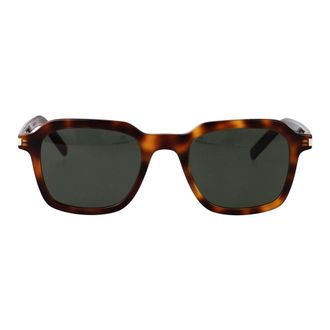 Saint Laurent Sunglasses, unisex, Brown, Size: 49 MM Slim Sunglasses
