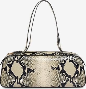 Khaite Schultertasche aus Krokoleder Simona