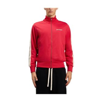 Palm Angels Zip-throughs, male, Red, Size: 2XL Zip-Through Sweatshirt