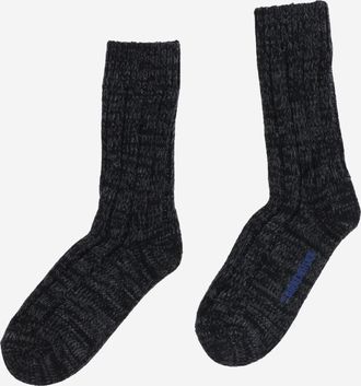 Birkenstock Unisex Stretch Cotton Blend Socks Black