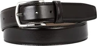 BOSS Claus Leather Belt in Dark Brown at Nordstrom Rack, Size 32