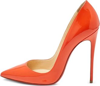 Christian Louboutin Pumps So Kate a punta - Arancione