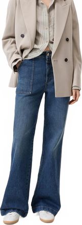 Closed Aria Flared Jeans In Dark Blue