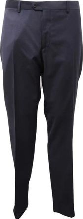 Lardini Heren, Broeken, Blauw, Maat: 3XL Wol