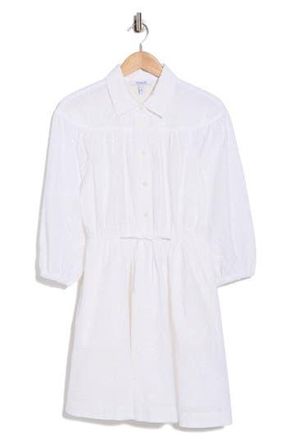 Derek Lam Arbi Cotton Eyelet Shirtdress in White at Nordstrom Rack, Size 10