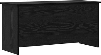 vidaXL Ba&uacute;l De Almacenamiento Roble Negro 100 X 40 X 50 Cm Vidaxl