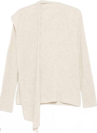 Christian Wijnants Womens Kayal Sweater In Oatmeal