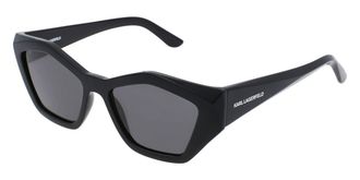 Karl Lagerfeld KL6046S 001 Womens Sunglasses Black Size 54