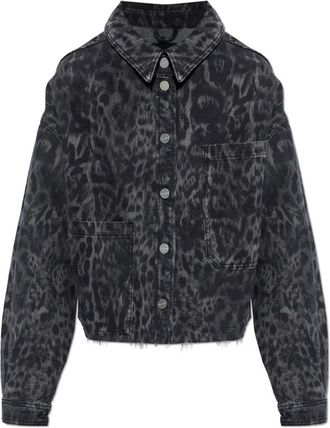 AllSaints Nicky Denim Jacket - Dames - Spijkerjassen - Zwart - L - Denim - Jassen