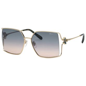 Chopard Womens 62mm Gold Sunglasses SCHG68V620594