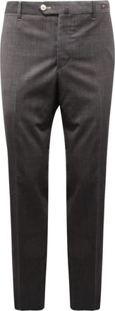 PT01 Slim Fit Wollen Broek - Heren - Slim Fit Broeken - Grijs - 3XL - Wol - Broeken
