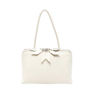 The Attico La Passeggiata Top Handle Bag - Bags - Mujer - Blanco - ONE SIZE