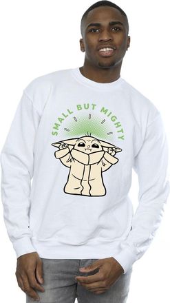Star Wars Heren The Mandalorian Klein Maar Machtig Grogu Sweatshirt (Wit)