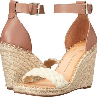 Dolce Vita Nilton Sandals Women Sandstone Braided Strap Espadrille RHS8460