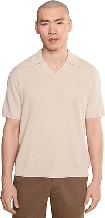 Joe's Knit Polo Mens Clothing Sandpaper : SM, Cotton
