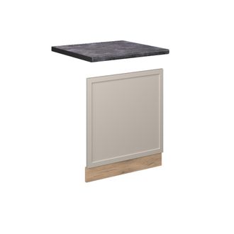 Vicco Panel Frontal Fame-line, Grisbeige, 60 Cm, Et Antracita Vicco