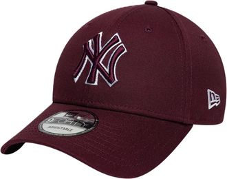 New Era Team Outline 9Forty Neyyan - Accessories - unisex - Rojo - ONE SIZE