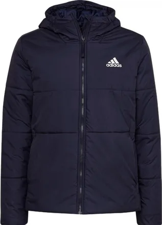 adidas BSC 3-Stripes Hooded Insulated Jacket Asia Sizing Blue HG6270