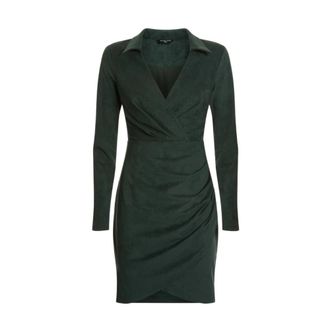 Marciano Hudson Wrap Jurk - Dames - Wikkelkleedje - Groen - XL - Kleedjes