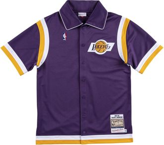 Mitchell & Ness x NBA Los Angeles Lakers 1987-88 Shooting Shirt Magic Johnson ASSHCP19056-LALDKPR87EJH