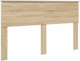 vidaXL Cabecero Roble Sonoma 150 Cm Madera Contrachapada Vidaxl