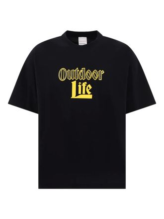 Stockholm Surfboard Club crew-neck T-shirt - men - Organic Cotton - M - Black