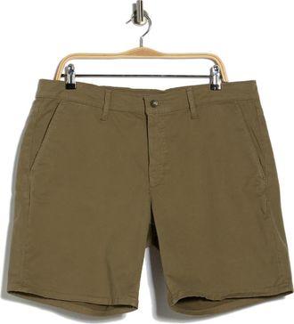 Rag & Bone Classic Stretch Cotton Chino Shorts in Olive at Nordstrom Rack, Size 30