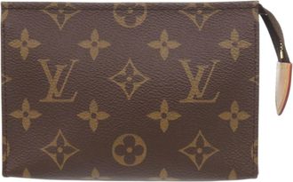 Louis Vuitton Brown Monogram Monogram Pouch (Pre-Owned)