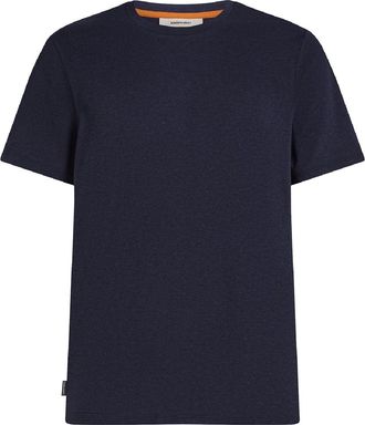 Icebreaker Mens Central Classic T-Shirt Blue S
