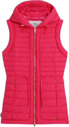 Woolrich Hibiscus Vest - Dames - Jassen - Roze - Maat: XS Polyamide