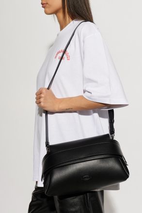 Tod's Shoulder Bag Wave Mini, Womens, Black