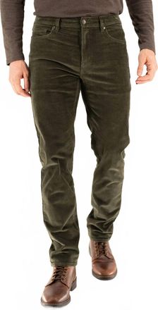 DEVIL-DOG Dungarees Stretch Corduroy Pant In Forest Night