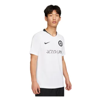Nike x ACRONYM Crossover Fan Edition Printing Logo V neck Short Sleeve Asia Edition White DC8809-100