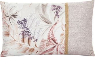 KASANOVA Cuscino divano 30x50 cm foglie beige