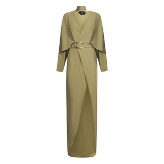 Taller Marmo Gowns, female, Green, XS, Dress Taller Marmo