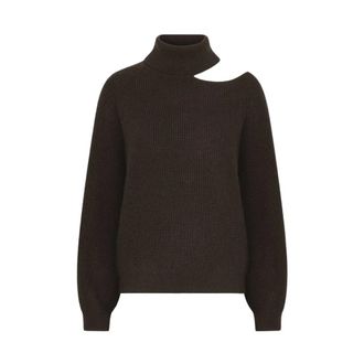 Dante6 Dames, Truien, Bruin, Maat: XS Wol
