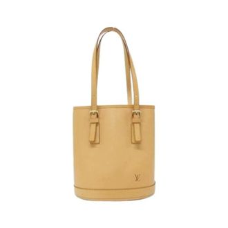 Louis Vuitton Pre-owned Bucket Bags, female, Beige, Size: ONE SIZE Pre-owned Vintage Bucket Bag