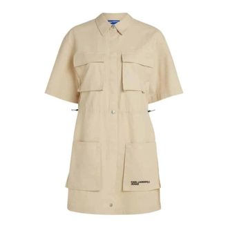 Karl Lagerfeld Mujer, Vestidos, Beige, Talla: S