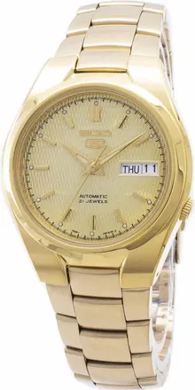 Seiko Mens Classic Gold Dial Watch