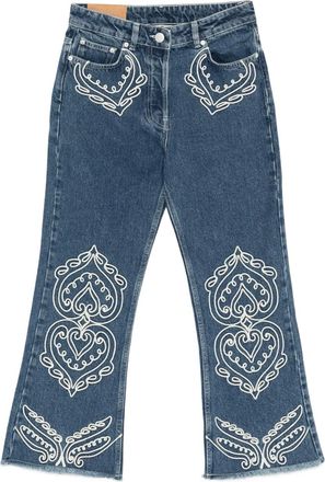 Farm Rio Jeans con ricamo - Blu
