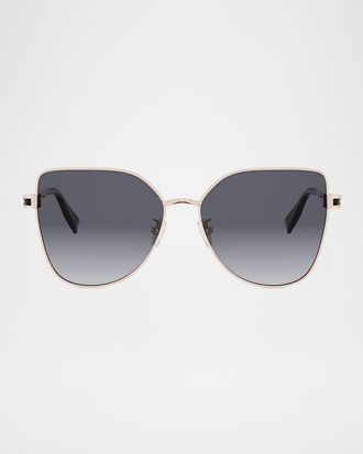 Bulgari B. zero1 Metal Square Sunglasses