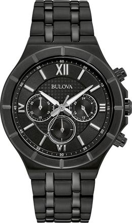 Bulova Heren Horloge Zwart 98A242